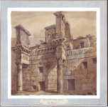 Clerisseau Charles-Louis Forum of Nerva in Rome  - Hermitage